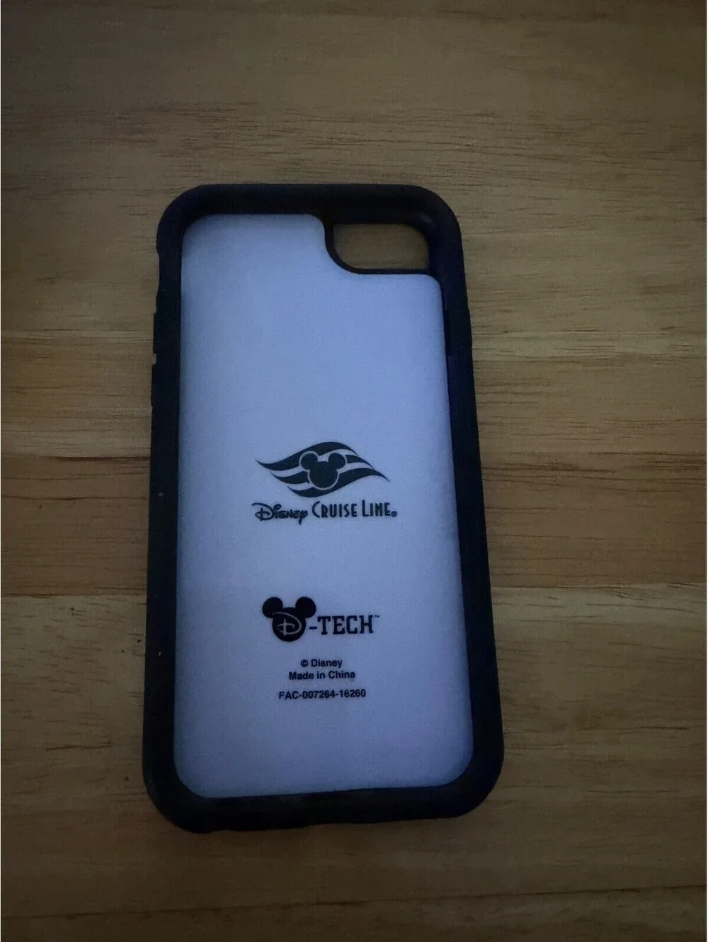 Disney D-Tech Wood Design Disney Cruise Line Phone Case For iPhone 6/6S